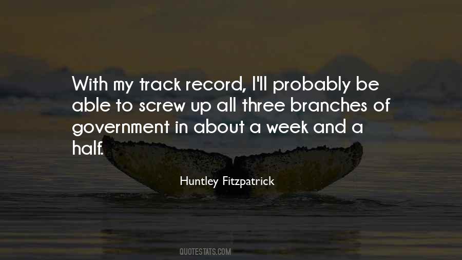 Huntley Fitzpatrick Quotes #1374780