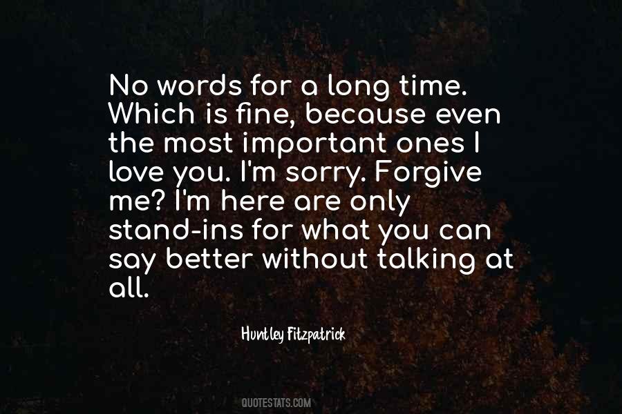Huntley Fitzpatrick Quotes #205870