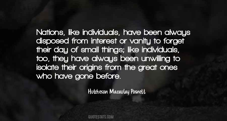 Hutcheson Macaulay Posnett Quotes #786159 Hutcheson Macaulay Posnett Quotes #786159