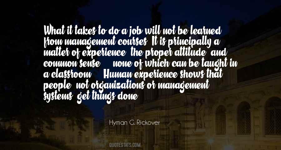 Hyman G. Rickover Quotes #1754118