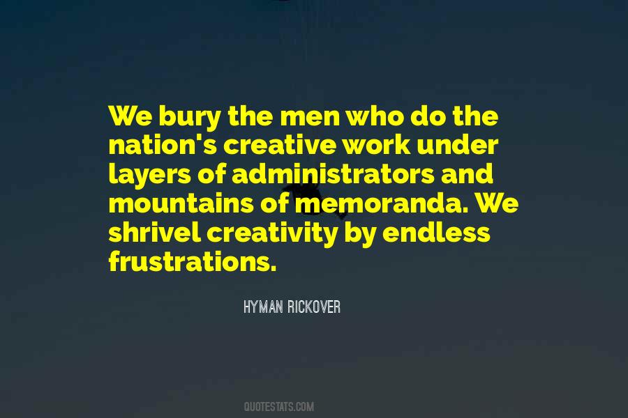 Hyman Rickover Quotes #822514