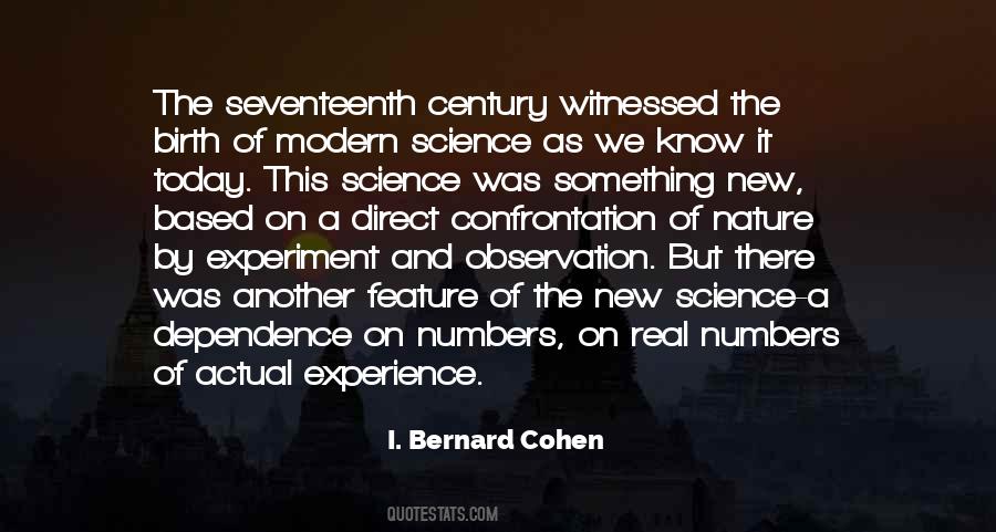 I. Bernard Cohen Quotes #614104