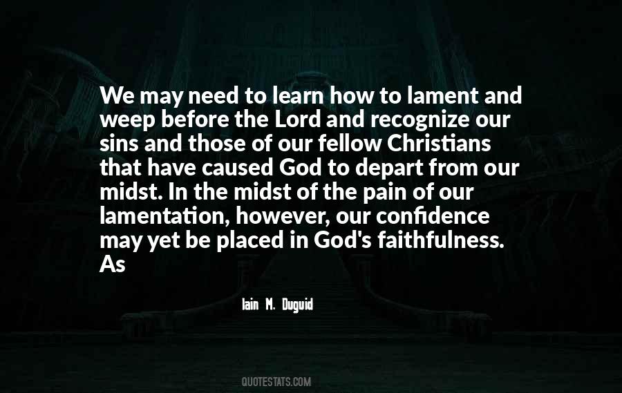 Iain M. Duguid Quotes #155632
