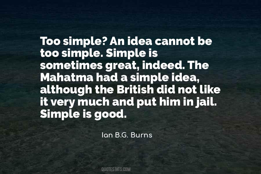 Ian B.G. Burns Quotes #1357701