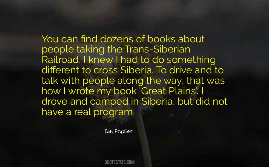 Ian Frazier Quotes #1662664