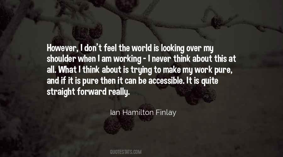 Ian Hamilton Finlay Quotes #1005679