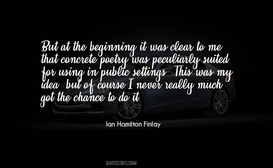 Ian Hamilton Finlay Quotes #1340883