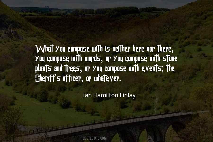 Ian Hamilton Finlay Quotes #70561