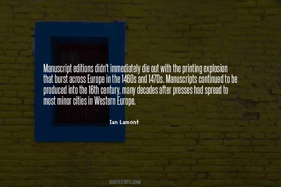 Ian Lamont Quotes #1752751