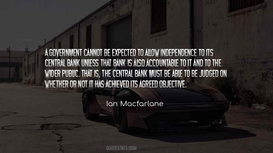 Ian Macfarlane Quotes #261223