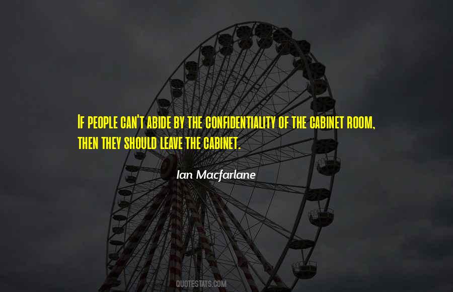 Ian Macfarlane Quotes #43484