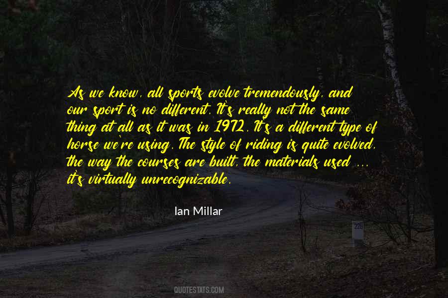 Ian Millar Quotes #877459