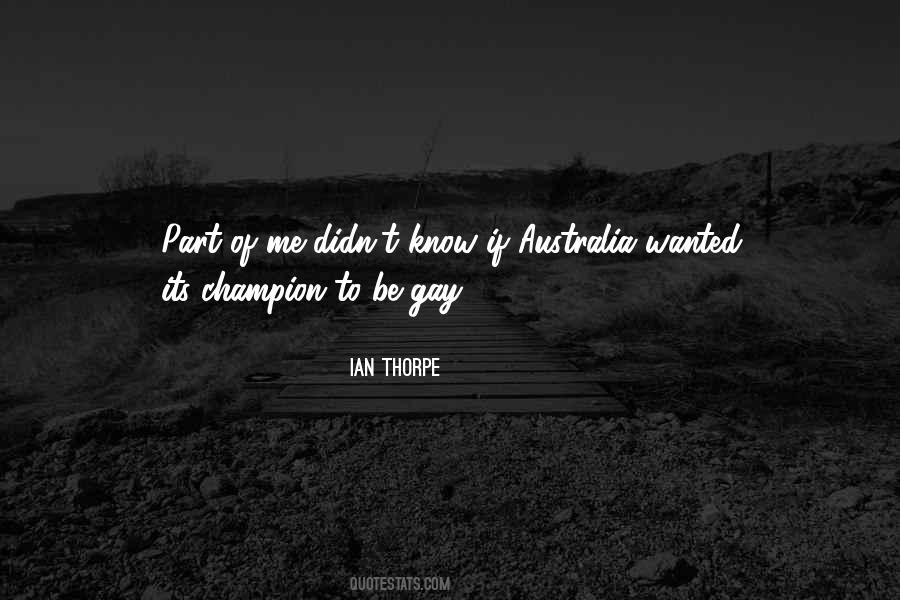 Ian Thorpe Quotes #565832
