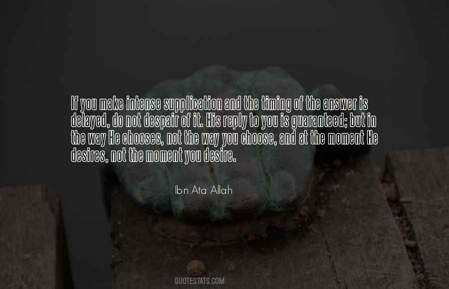 Ibn Ata Allah Quotes #808685