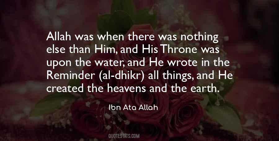 Ibn Ata Allah Quotes #942207