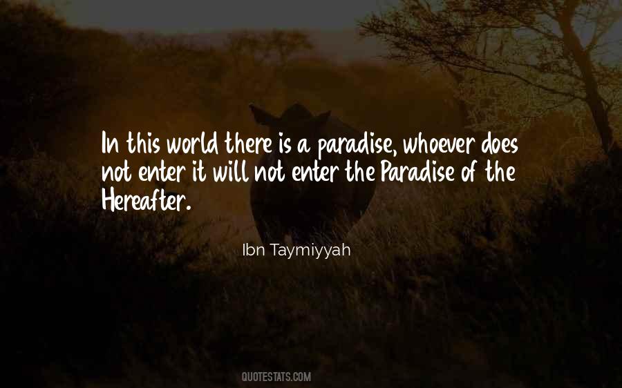 Ibn Taymiyyah Quotes #1030740