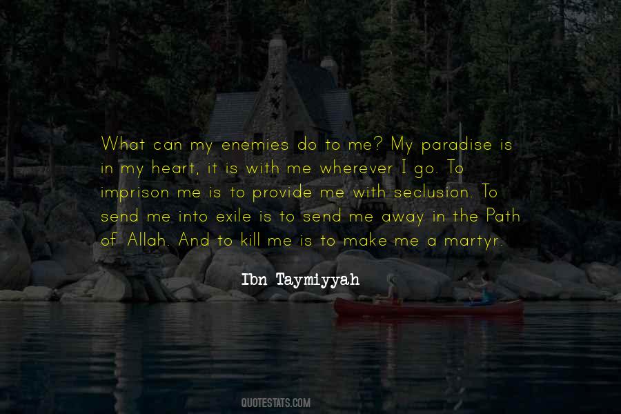 Ibn Taymiyyah Quotes #1264757