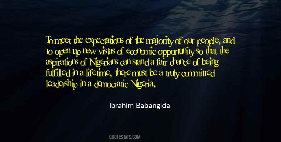 Ibrahim Babangida Quotes #1543419