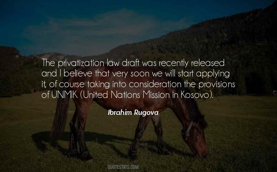 Ibrahim Rugova Quotes #1079200