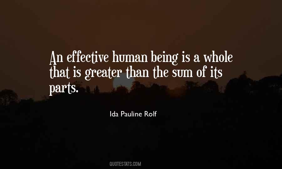 Ida Pauline Rolf Quotes #220903