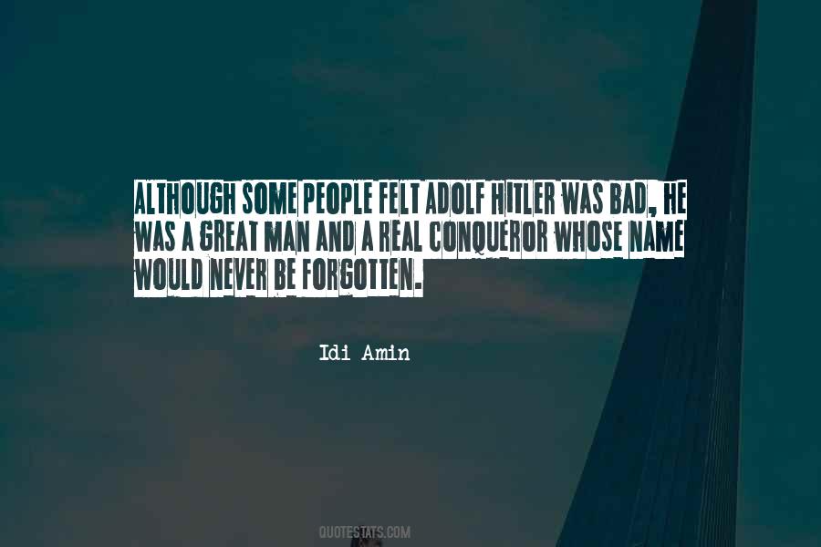 Idi Amin Quotes #579598