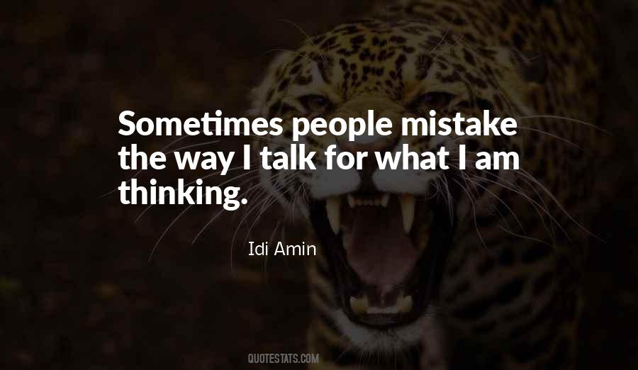 Idi Amin Quotes #664136