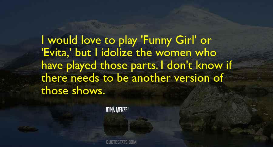 Idina Menzel Quotes #1069958 Idina Menzel Quotes #1069958