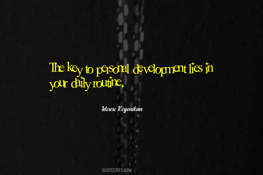 Idowu Koyenikan Quotes #168379