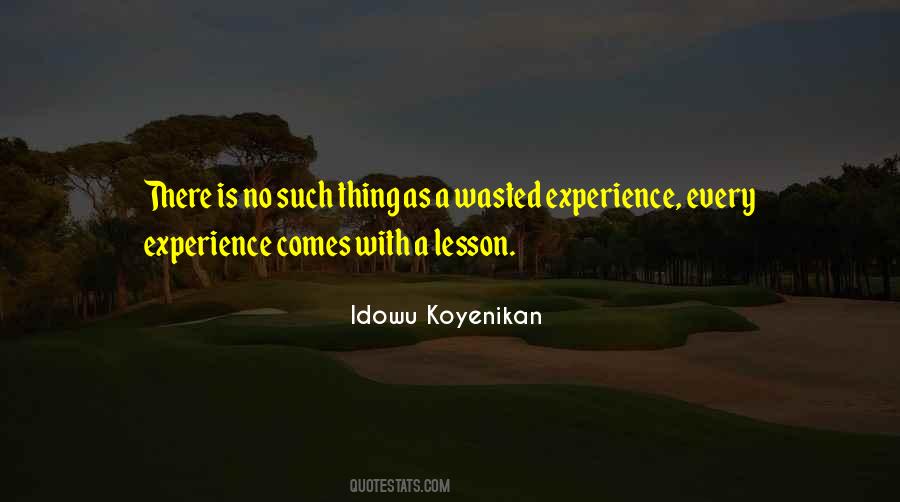 Idowu Koyenikan Quotes #545175