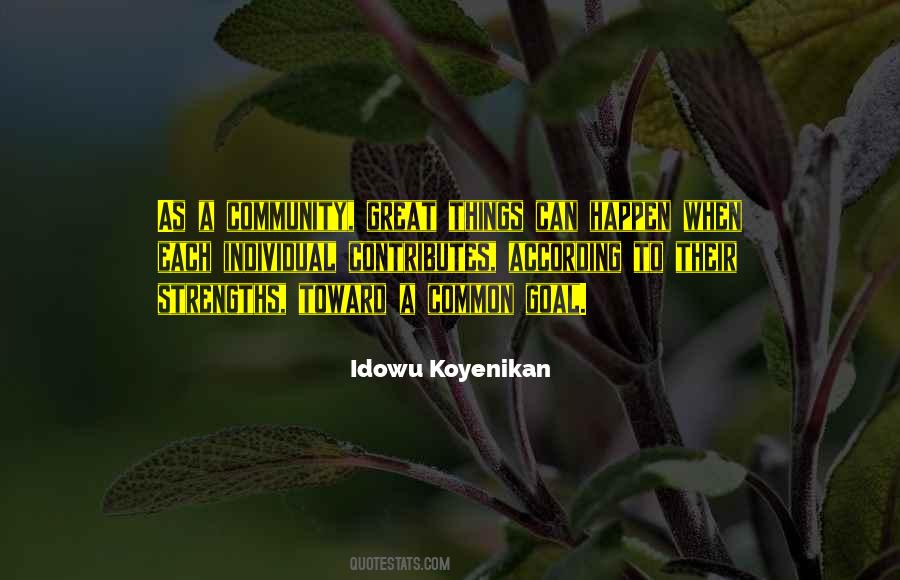 Idowu Koyenikan Quotes #619559