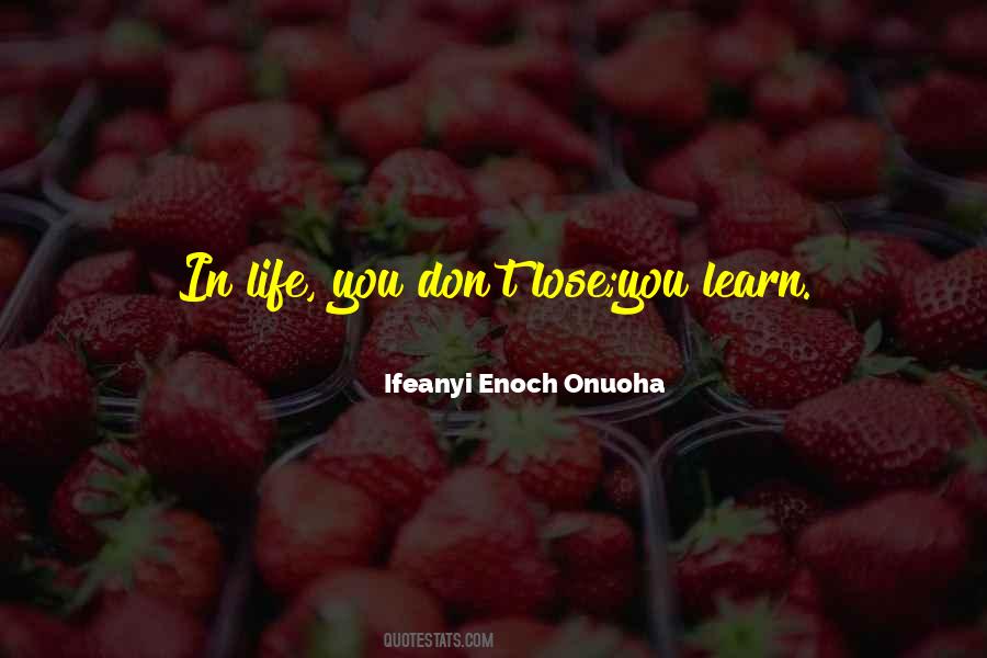 Ifeanyi Enoch Onuoha Quotes #1060247
