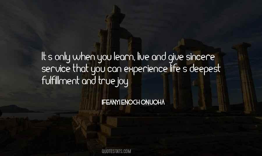 Ifeanyi Enoch Onuoha Quotes #1591608