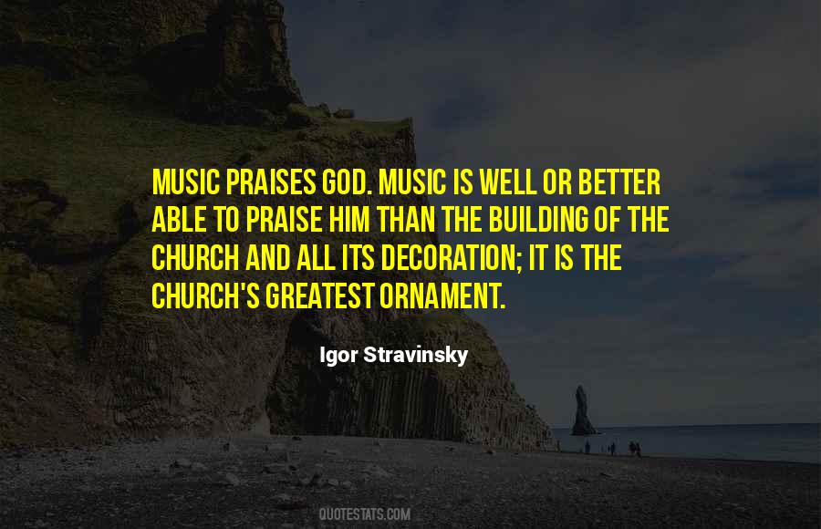 Igor Stravinsky Quotes #1644435