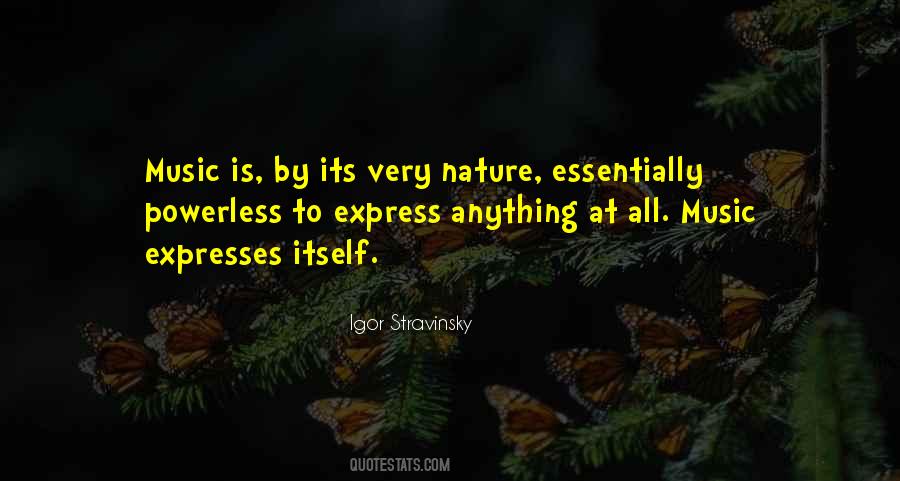 Igor Stravinsky Quotes #1856227