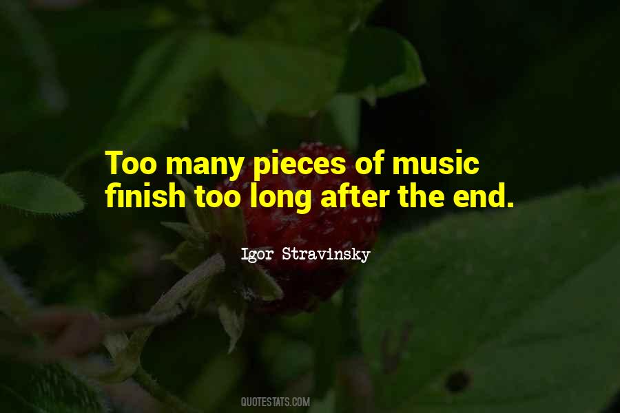 Igor Stravinsky Quotes #1871481