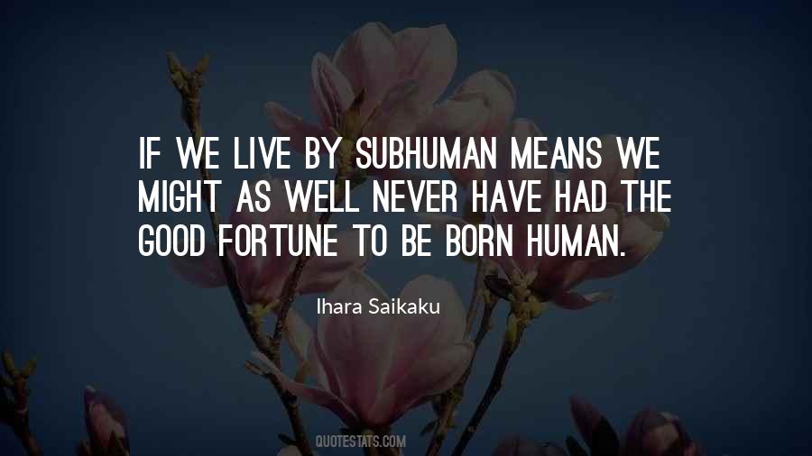 Ihara Saikaku Quotes #100496