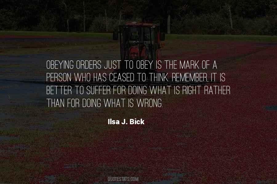 Ilsa J. Bick Quotes #62924