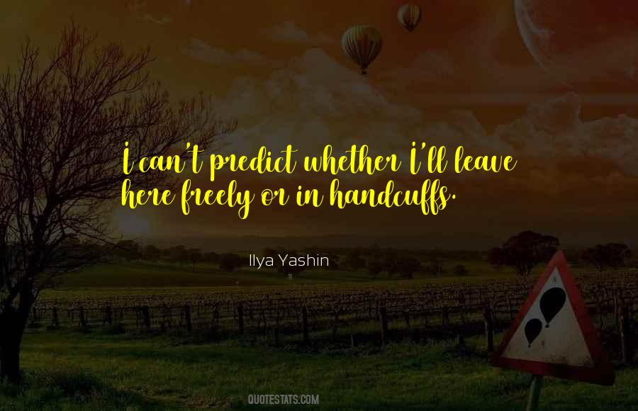 Ilya Yashin Quotes #94439