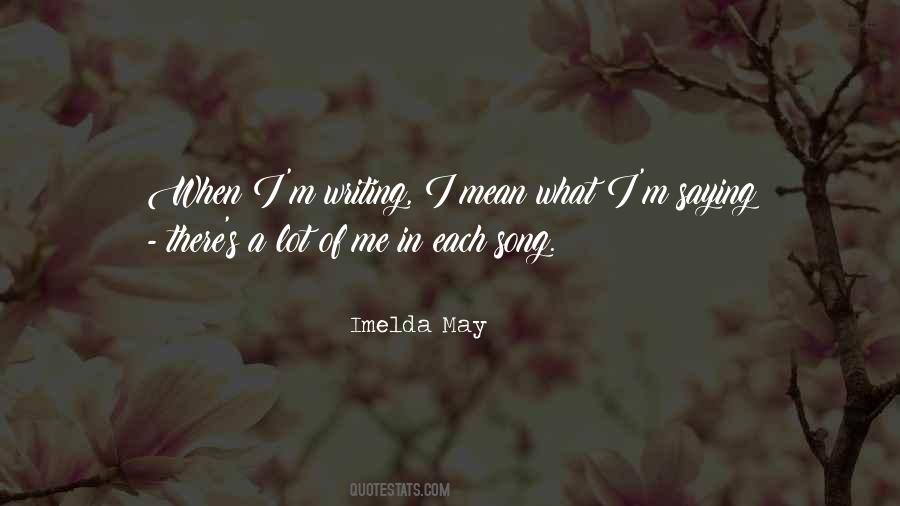 Imelda May Quotes #1047297