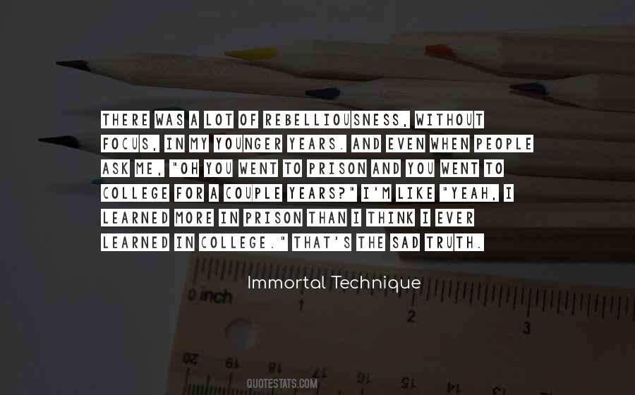 Immortal Technique Quotes #1095137
