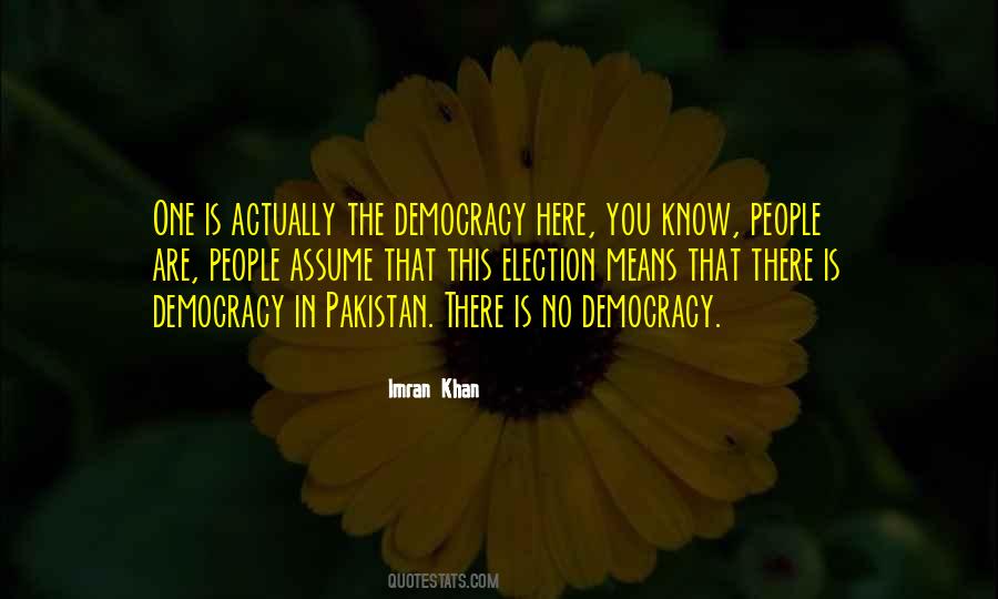 Imran Khan Quotes #125586