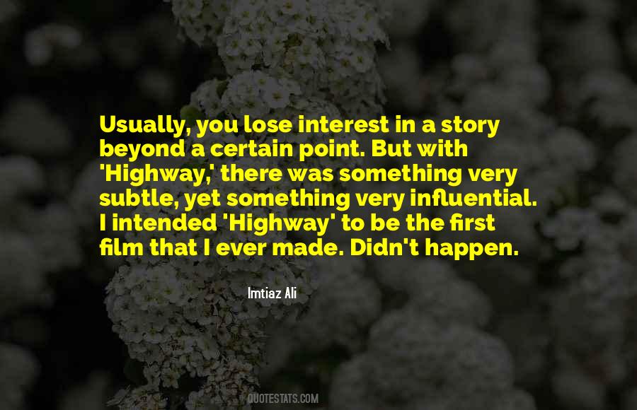 Imtiaz Ali Quotes #1047863