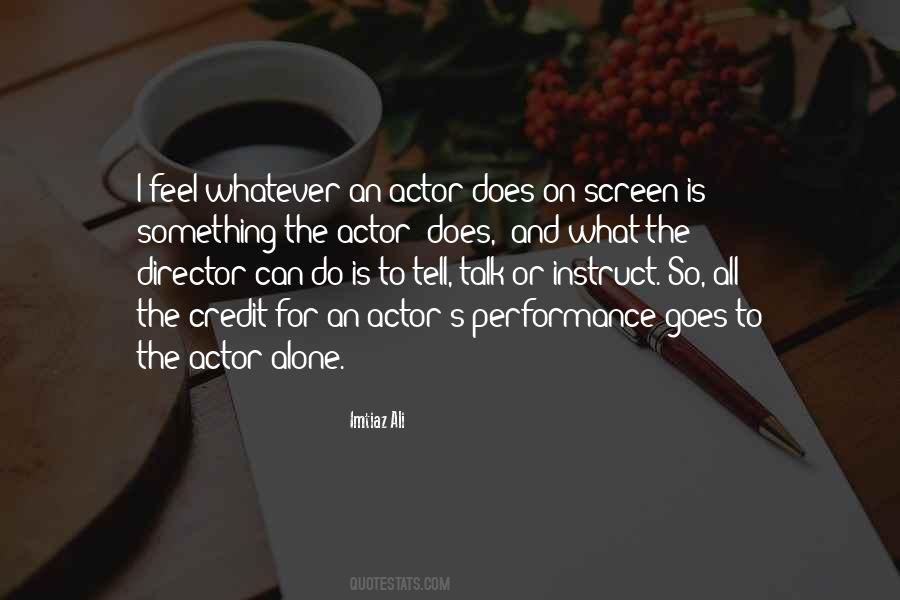 Imtiaz Ali Quotes #1492938