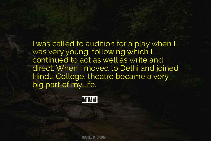 Imtiaz Ali Quotes #1845873