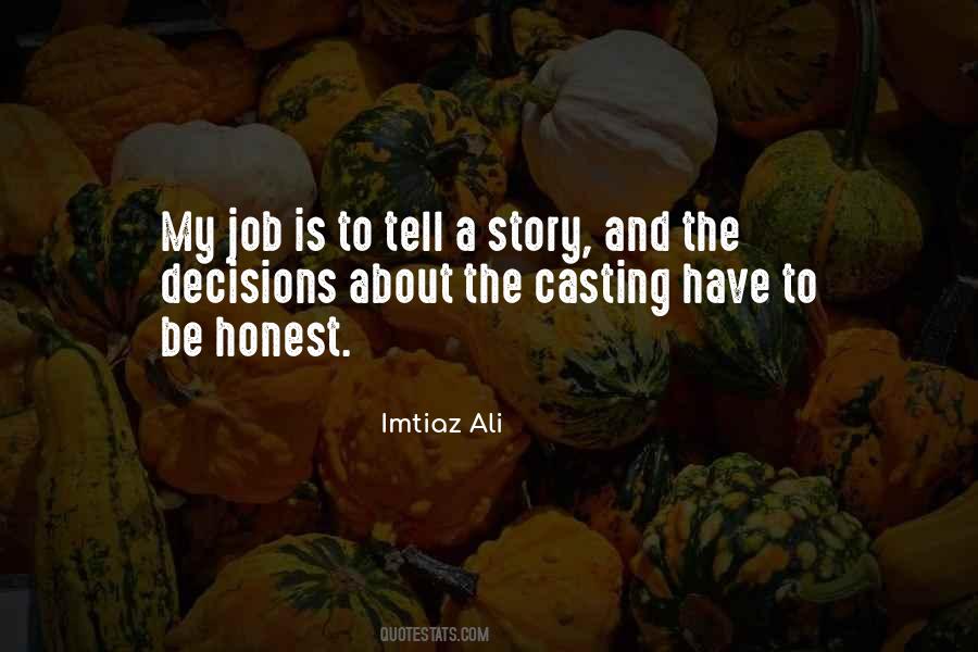 Imtiaz Ali Quotes #763094