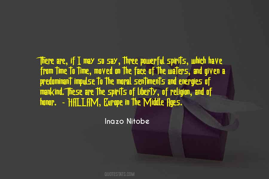 Inazo Nitobe Quotes #1124602