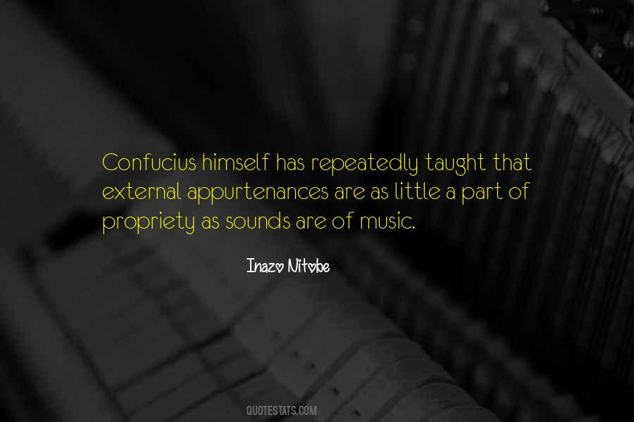 Inazo Nitobe Quotes #1248038