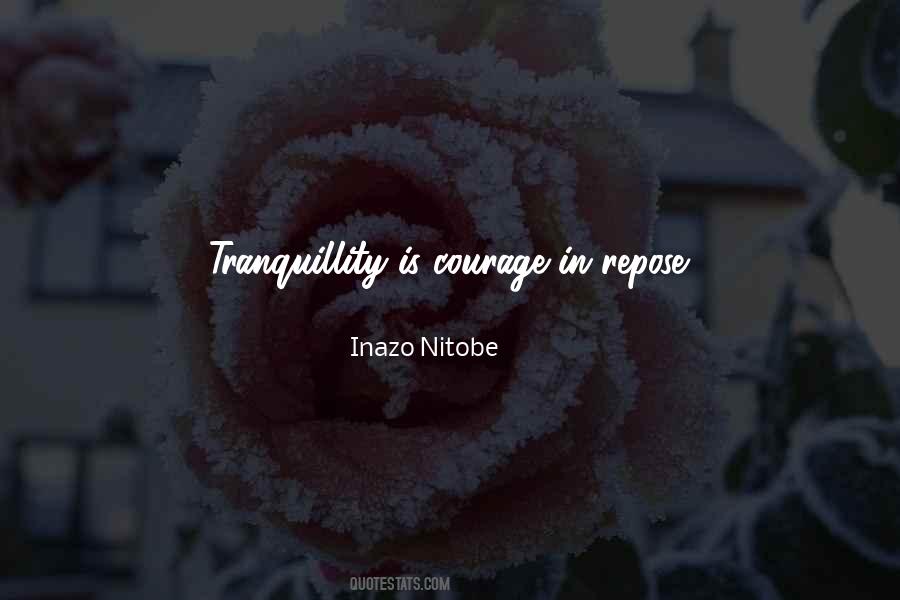 Inazo Nitobe Quotes #468377