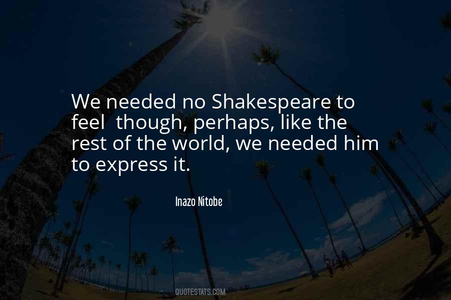Inazo Nitobe Quotes #652231