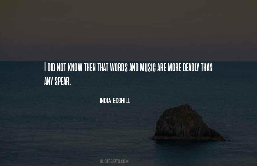 India Edghill Quotes #716855 India Edghill Quotes #716855